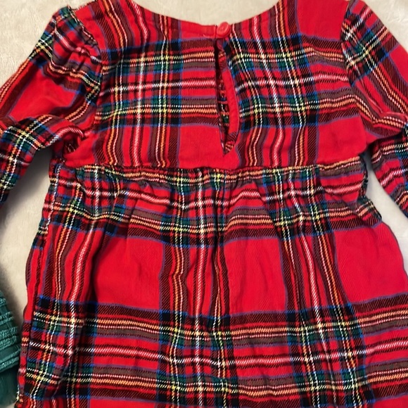 Christmas Holiday Red Plaid Bundle | 6-9 & 6-12 mos - Picture 11 of 13